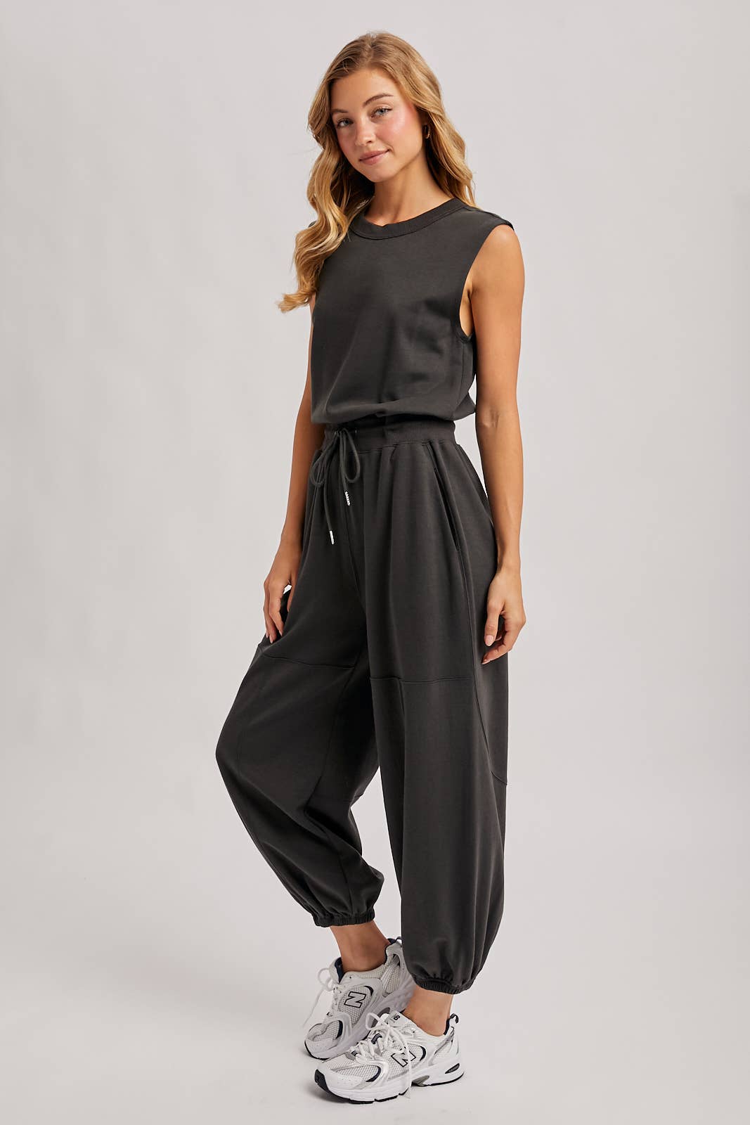 Off Duty Jogger Set- Black