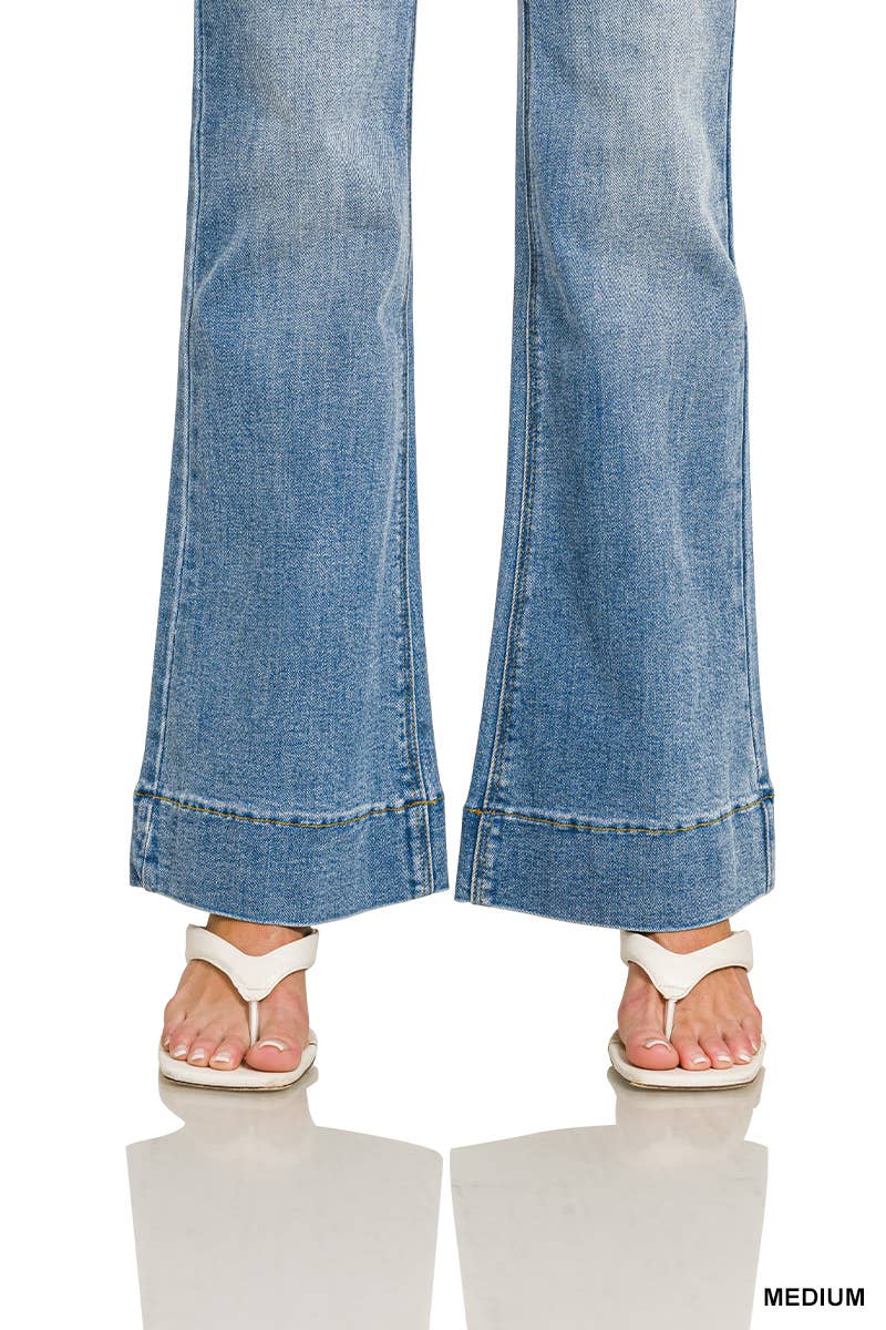 Zenana Sculpt and Flare Jeans