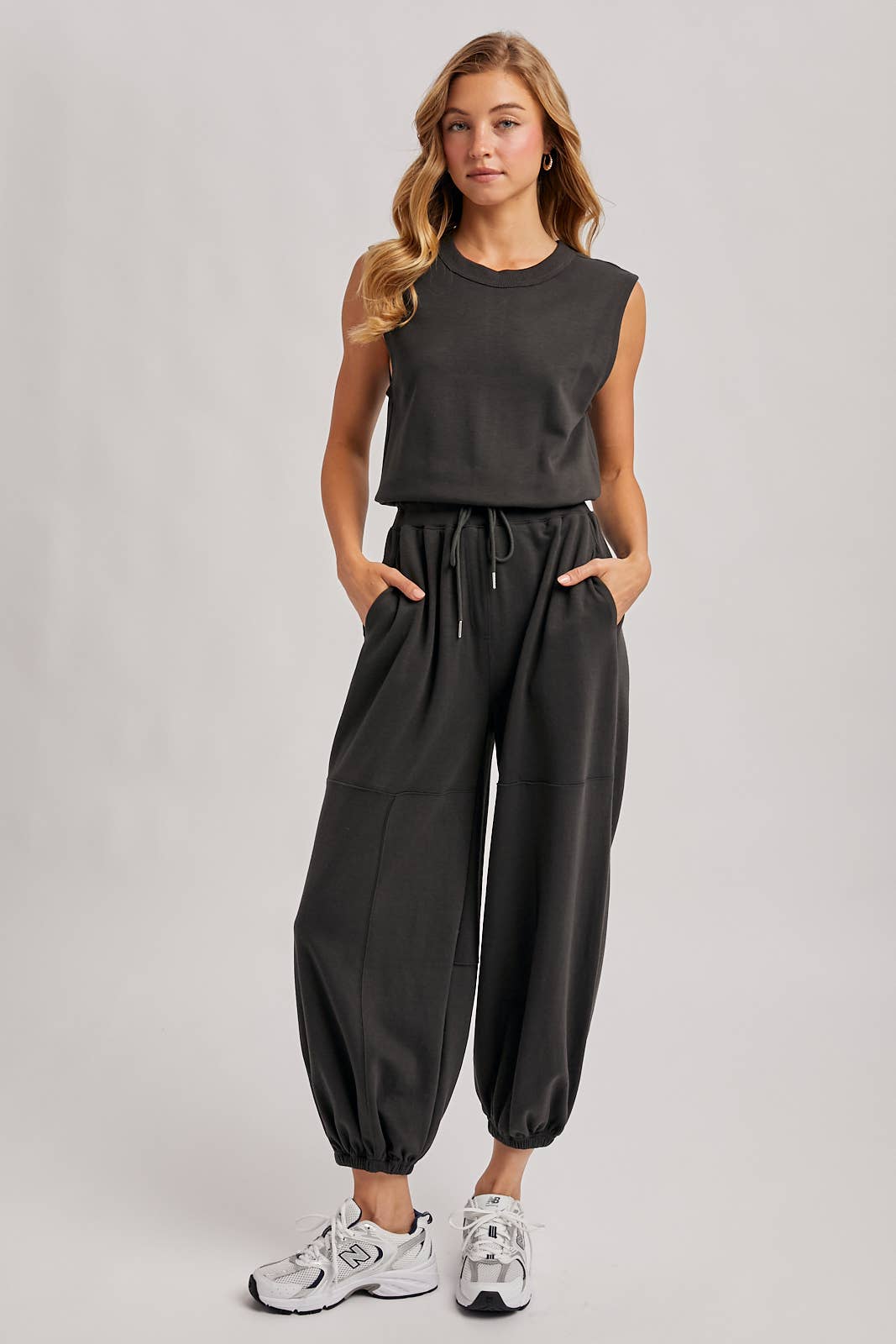 Off Duty Jogger Set- Black