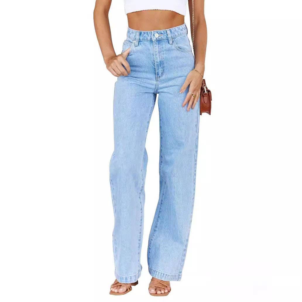 The Easy Street Wide Leg Jeans