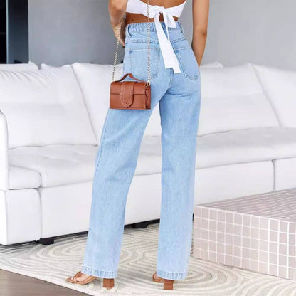 The Easy Street Wide Leg Jeans