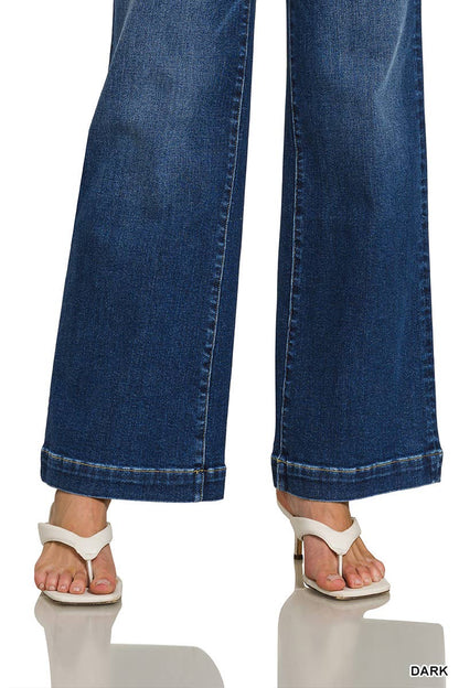 Zenana Classic Wide Leg Jeans