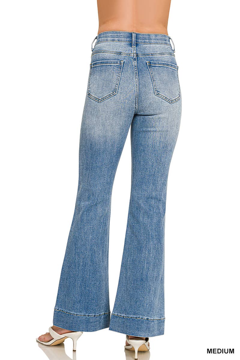 Zenana Sculpt and Flare Jeans