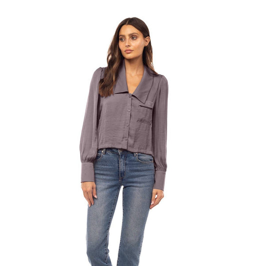 The Smoke Mauve Blouse