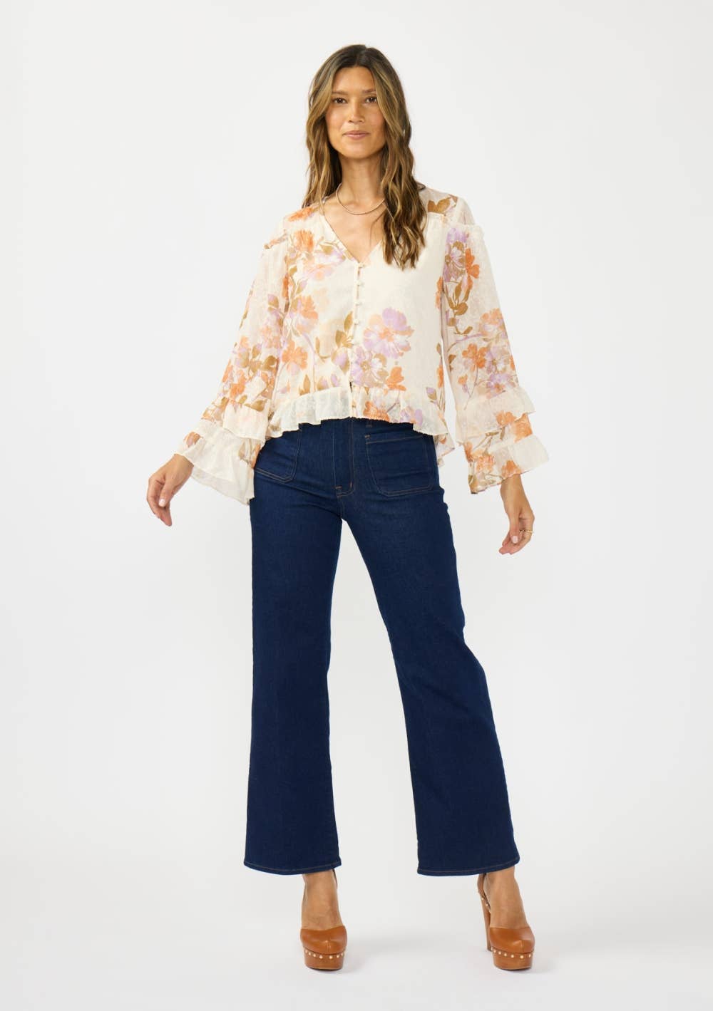 The Falling for Florals Blouse