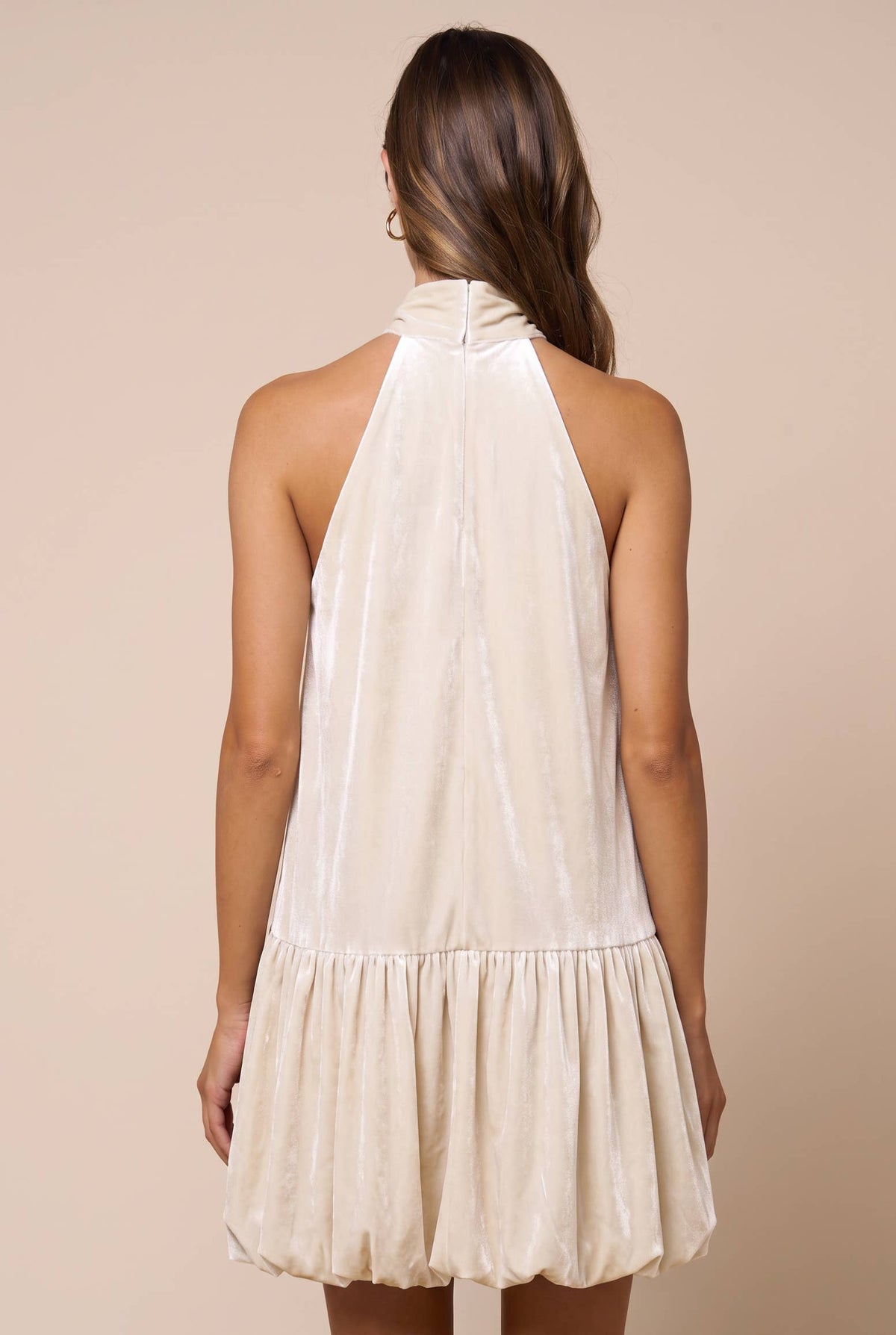 The Champagne Wishes Mini Dress