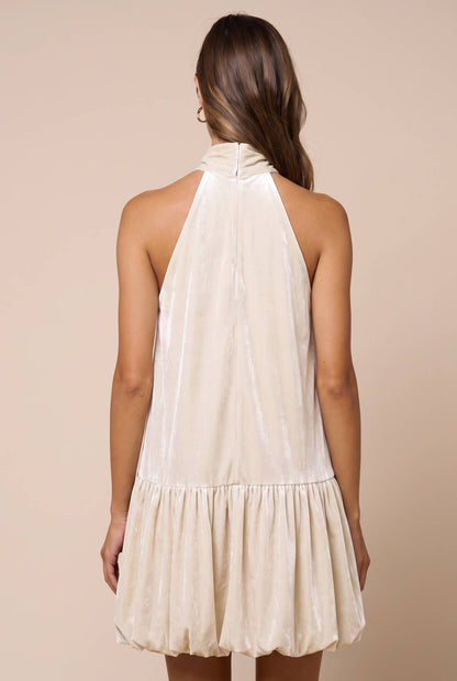 The Champagne Wishes Mini Dress