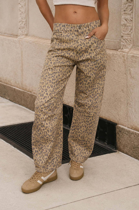 The Wild Side Leopard Jeans