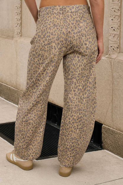 The Wild Side Leopard Jeans