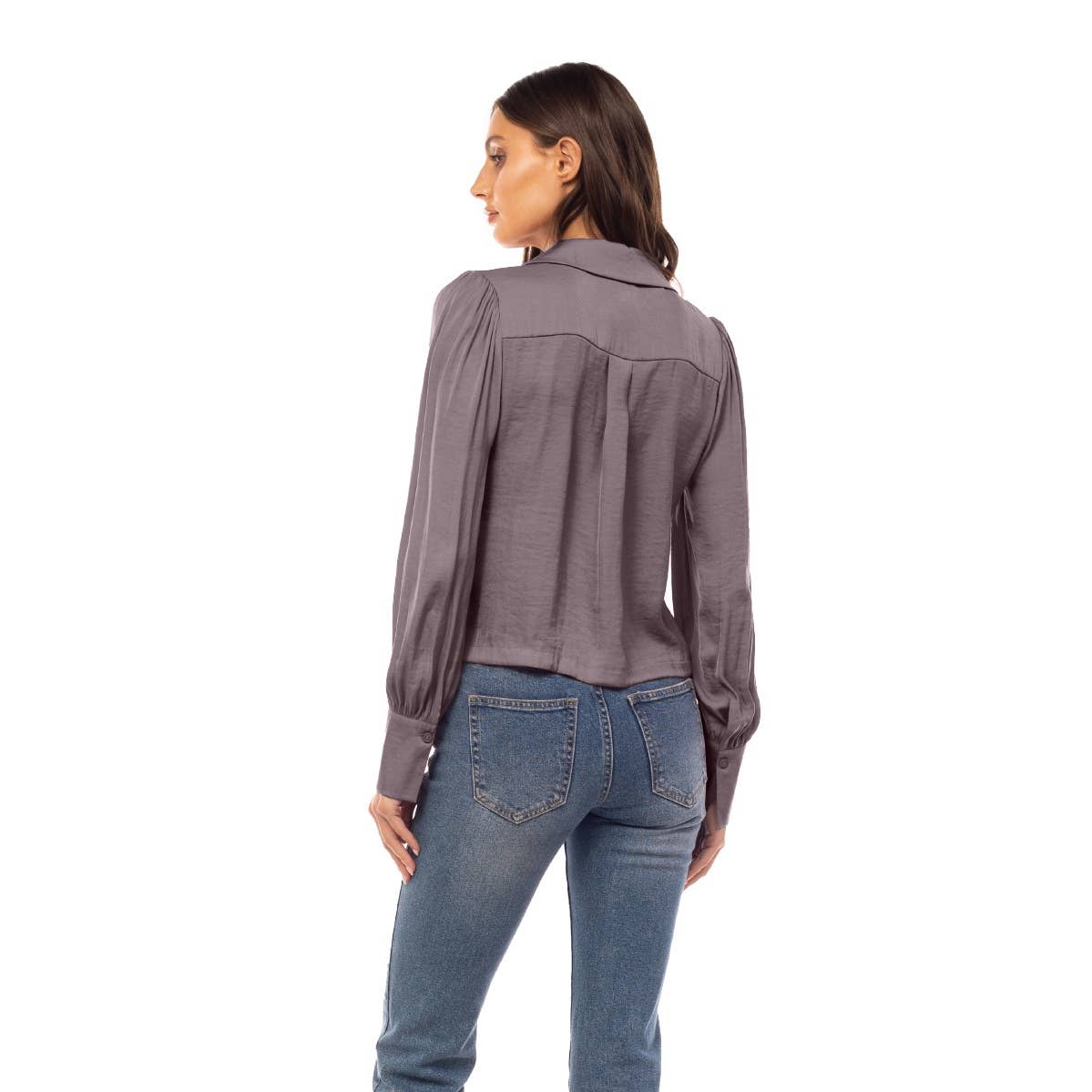 The Smoke Mauve Blouse