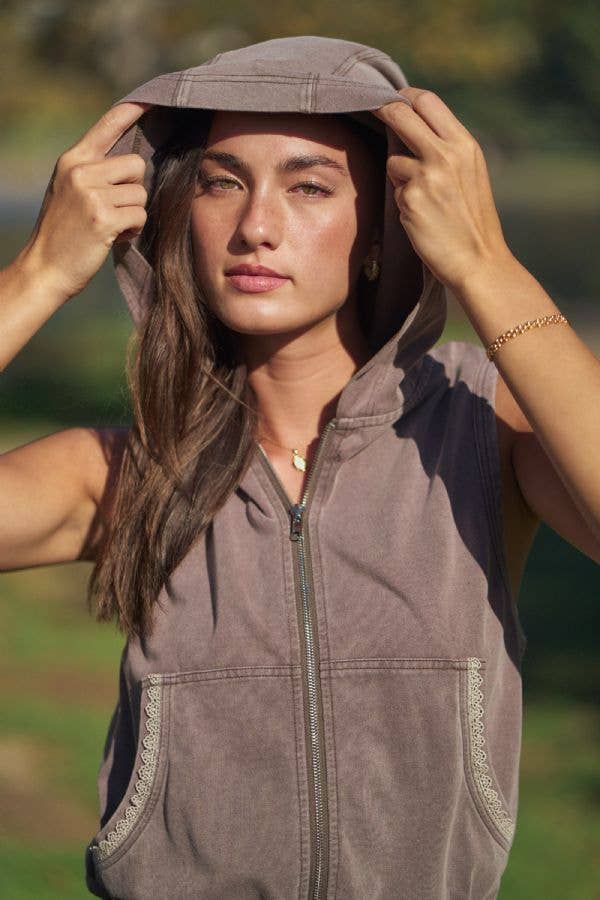 On The Go Hooded Jumpsuit