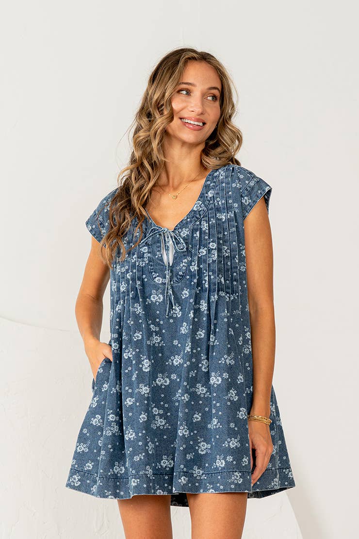 The Bluebell Denim Dress