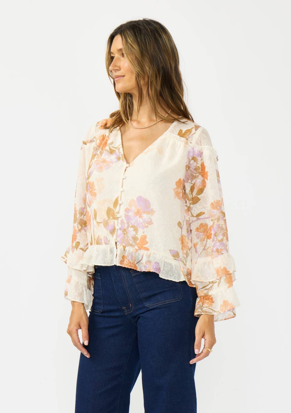 The Falling for Florals Blouse